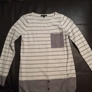 White & Gray sweater